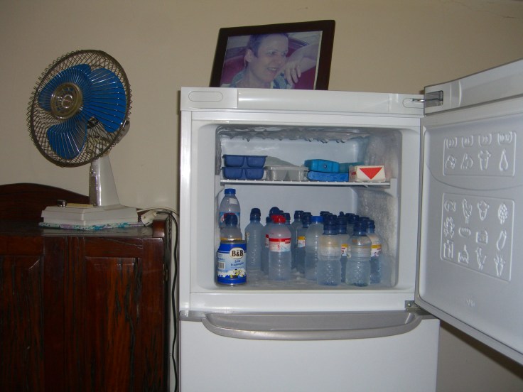 Freezer in summer