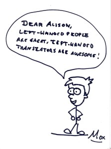 Proof of translator nerdiness: In 1976, I learned that some 21% of Israelis were left-handed. That's one and a bit in five. ;)