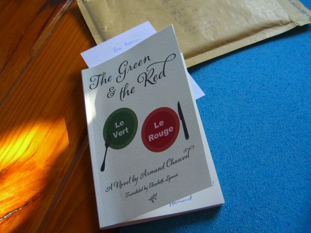 My complimentary copy, as a result of a Facebook comment.