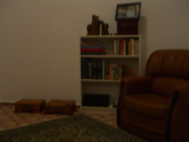 Waiting for the other furniture to arrive...