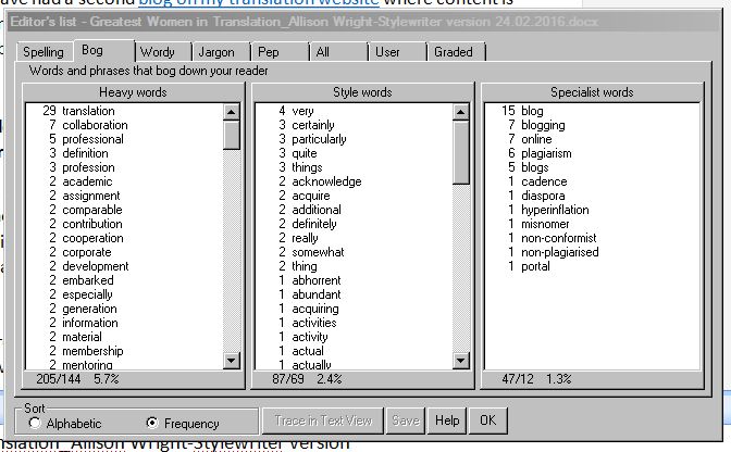 bog and glue - analysis