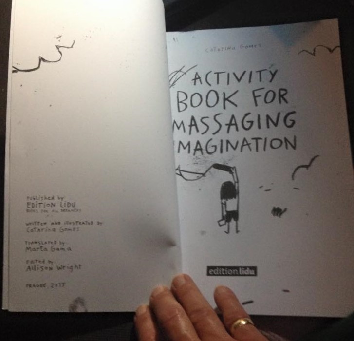 ficha técnica- activity book for massaging the imagination