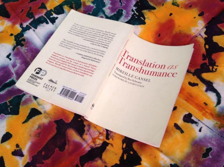 Translation as TRanshumance cover